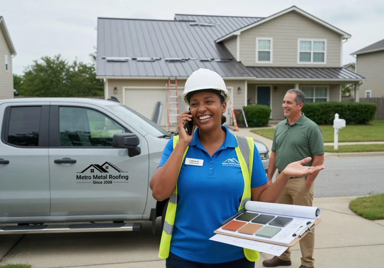 Storm Damage Metal Roof Repair in Lewisburg, KY